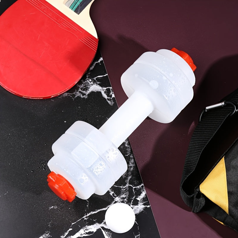 2pcs Adjustable Self-Feeding Water-Filled Dumbbells - Material, Multi-Functional Portable Barbell for Outdoor Fitness, Yoga, and Strength Training, Home Gym Equipment|Squattable Design|Durable Construction, Dumbbell Bars
